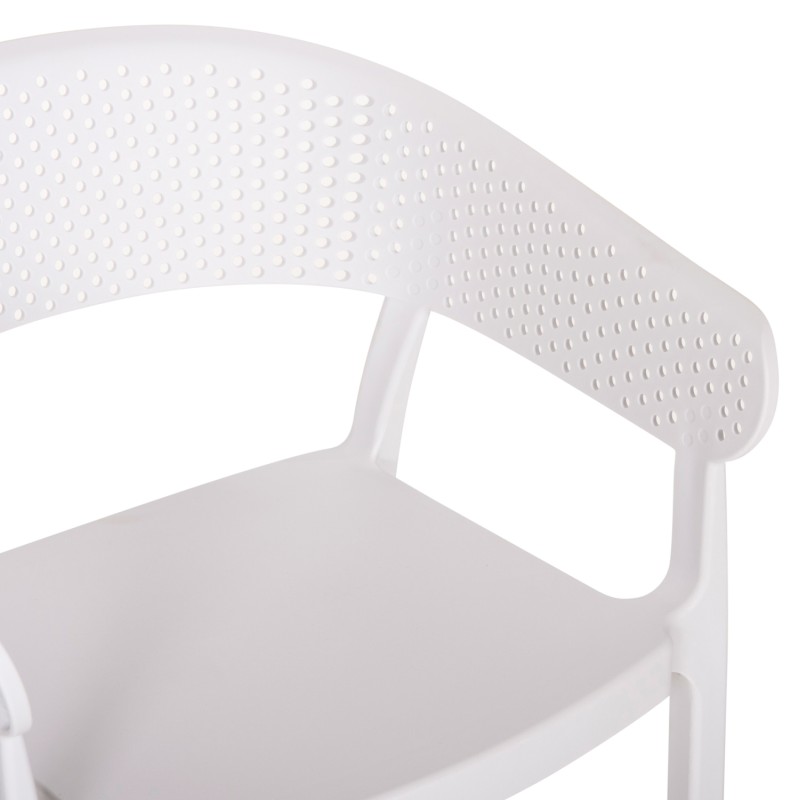 ΠΟΛΥΘΡΟΝΑ ART MAISON VANDALIA - WHITE (53,5x50,5x73εκ.)