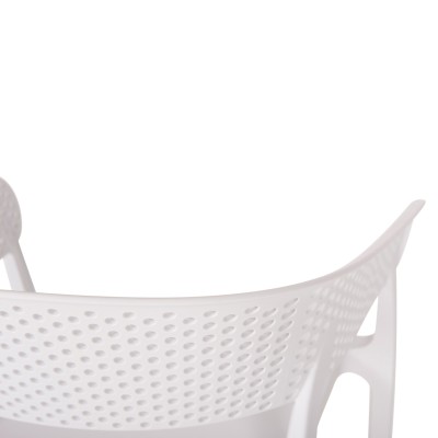 ΠΟΛΥΘΡΟΝΑ ART MAISON VANDALIA - WHITE (53,5x50,5x73εκ.)