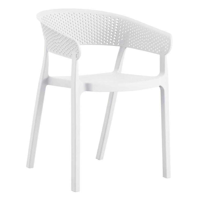 ΠΟΛΥΘΡΟΝΑ ART MAISON VANDALIA - WHITE (53,5x50,5x73εκ.)