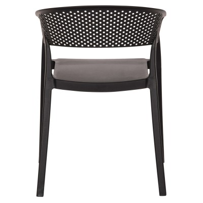 ΠΟΛΥΘΡΟΝΑ ΠΟΛΥΠΡΟΠΥΛΕΝΙΟΥ ART MAISON BROCK ΜΑΥΡΗ 53,5x50,5x73Υ εκ.