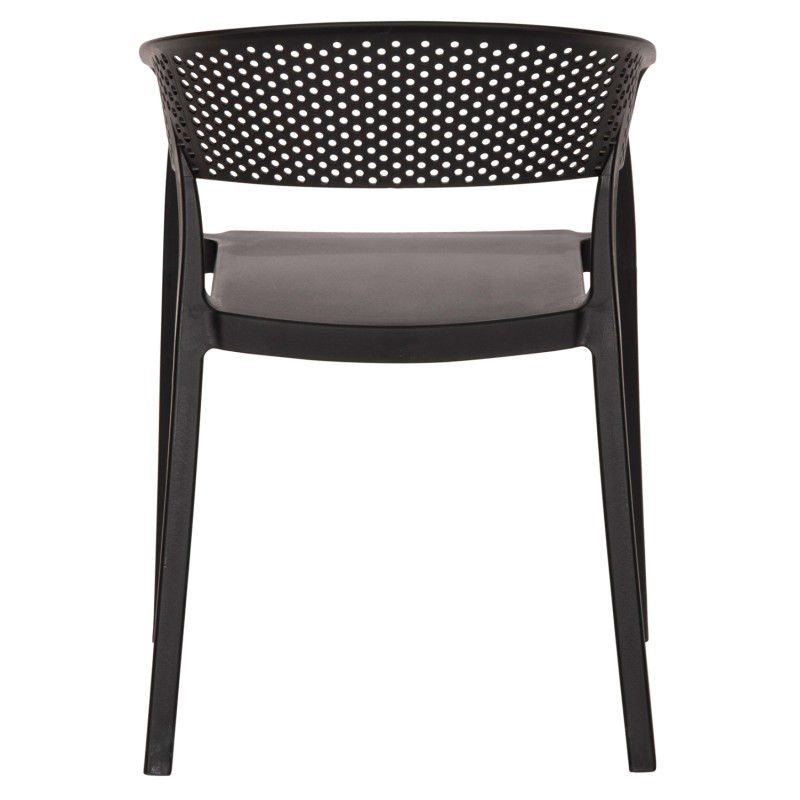 ΠΟΛΥΘΡΟΝΑ ΠΟΛΥΠΡΟΠΥΛΕΝΙΟΥ ART MAISON BROCK ΜΑΥΡΗ 53,5x50,5x73Υ εκ.