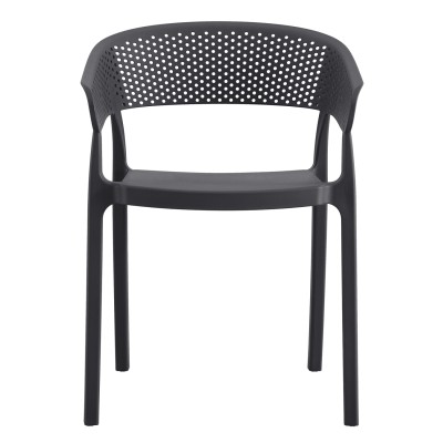 ΠΟΛΥΘΡΟΝΑ ΠΟΛΥΠΡΟΠΥΛΕΝΙΟΥ ART MAISON BROCK ΓΚΡΙ 53,5x50,5x73Υεκ.