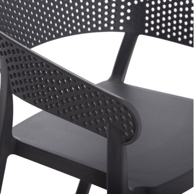 ΠΟΛΥΘΡΟΝΑ ΠΟΛΥΠΡΟΠΥΛΕΝΙΟΥ ART MAISON BROCK ΓΚΡΙ 53,5x50,5x73Υεκ.