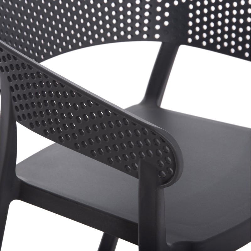 ΠΟΛΥΘΡΟΝΑ ΠΟΛΥΠΡΟΠΥΛΕΝΙΟΥ ART MAISON BROCK ΓΚΡΙ 53,5x50,5x73Υεκ.