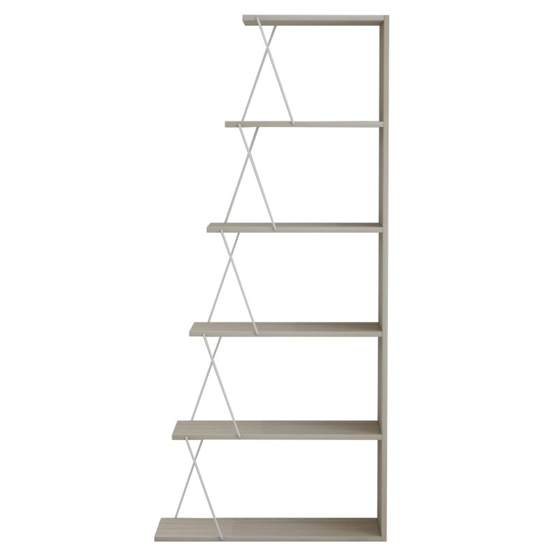 ΒΙΒΛΙΟΘΗΚΗ ART MAISON SANFRANCISCO - NATURAL WHITE (65x22-24x146εκ.) ΒΙΒΛΙΟΘΗΚΗ ART MAISON SANFRANCISCO - NATURAL WHITE (65x22-24x146εκ.)