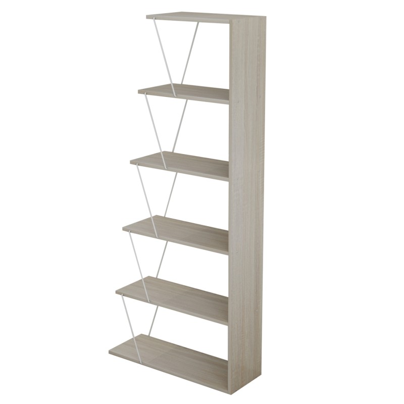 ΒΙΒΛΙΟΘΗΚΗ ART MAISON SANFRANCISCO - NATURAL WHITE (65x22-24x146εκ.) ΒΙΒΛΙΟΘΗΚΗ ART MAISON SANFRANCISCO - NATURAL WHITE (65x22-24x146εκ.)
