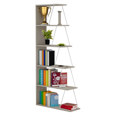 ΒΙΒΛΙΟΘΗΚΗ ART MAISON SANFRANCISCO - NATURAL WHITE (65x22-24x146εκ.) ΒΙΒΛΙΟΘΗΚΗ ART MAISON SANFRANCISCO - NATURAL WHITE (65x22-24x146εκ.)
