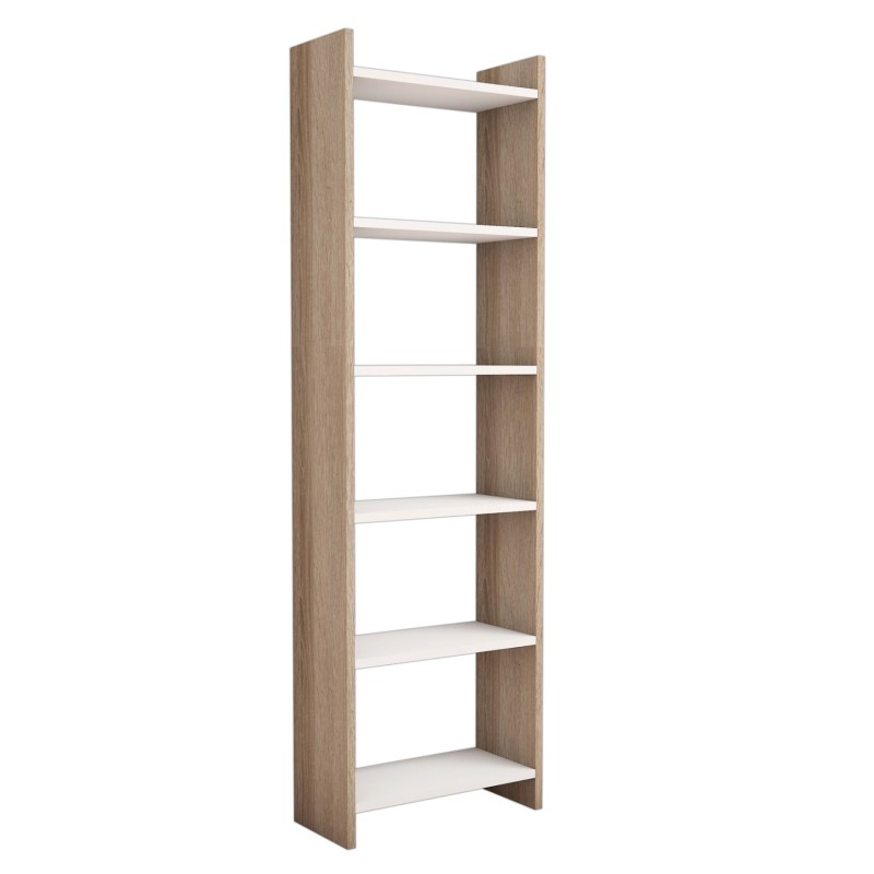 ΒΙΒΛΙΟΘΗΚΗ ART MAISON MACCLESFIELD - NATURAL WHITE (48,5x22x160Υ εκ.) ΒΙΒΛΙΟΘΗΚΗ ART MAISON MACCLESFIELD - NATURAL WHITE (48,5x22x160Υ εκ.)