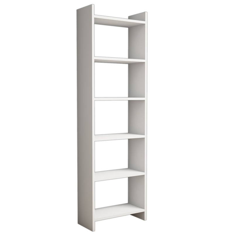 ΒΙΒΛΙΟΘΗΚΗ ART MAISON MACCLESFIELD - WHITE (48,5x22x160Υ εκ.)