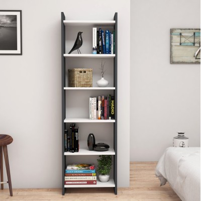 ΒΙΒΛΙΟΘΗΚΗ Art Maison Tooele - Gray White (48,5x22x160εκ.) ΒΙΒΛΙΟΘΗΚΗ Art Maison Tooele - Gray White (48,5x22x160εκ.)