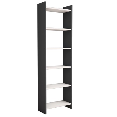 ΒΙΒΛΙΟΘΗΚΗ Art Maison Tooele - Gray White (48,5x22x160εκ.) ΒΙΒΛΙΟΘΗΚΗ Art Maison Tooele - Gray White (48,5x22x160εκ.)