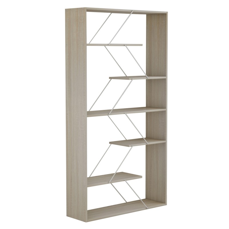 ΒΙΒΛΙΟΘΗΚΗ ART MAISON SANFRANCISCO - NATURAL WHITE (84x24x157εκ.) ΒΙΒΛΙΟΘΗΚΗ ART MAISON SANFRANCISCO - NATURAL WHITE (84x24x157εκ.)