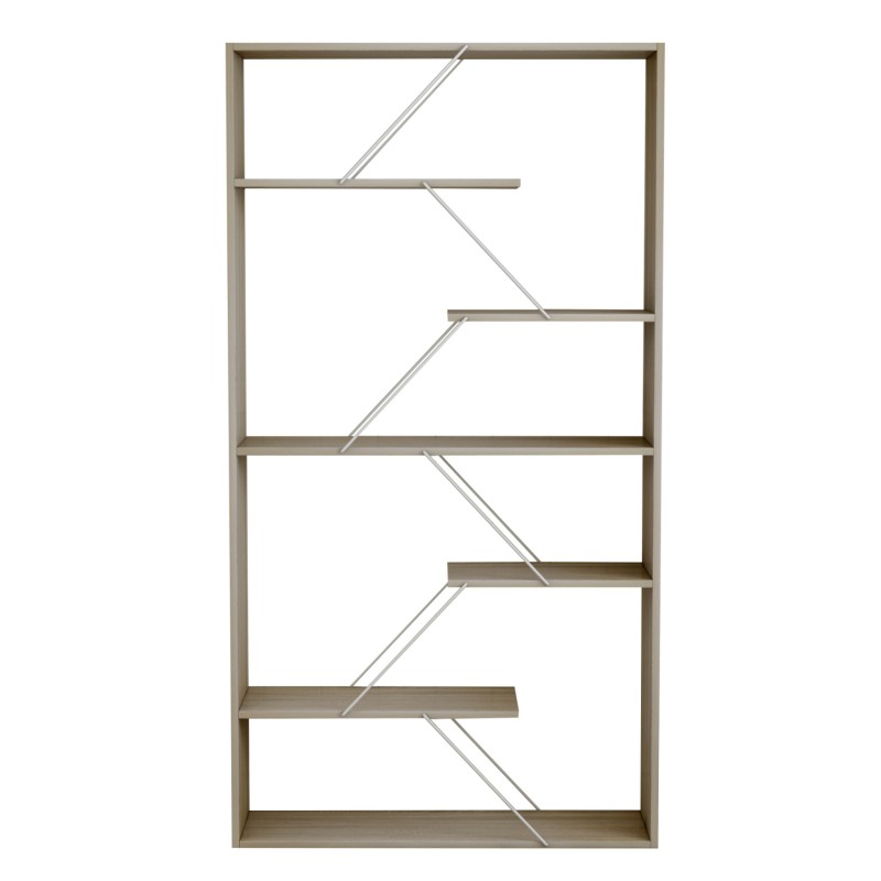 ΒΙΒΛΙΟΘΗΚΗ ART MAISON SANFRANCISCO - NATURAL WHITE (84x24x157εκ.) ΒΙΒΛΙΟΘΗΚΗ ART MAISON SANFRANCISCO - NATURAL WHITE (84x24x157εκ.)