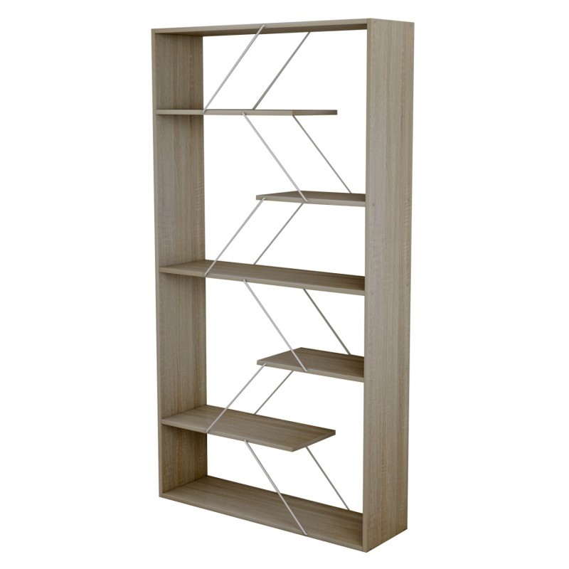 ΒΙΒΛΙΟΘΗΚΗ ART MAISON SANFRANCISCO - NATURAL WHITE (84x24x157εκ.) ΒΙΒΛΙΟΘΗΚΗ ART MAISON SANFRANCISCO - NATURAL WHITE (84x24x157εκ.)