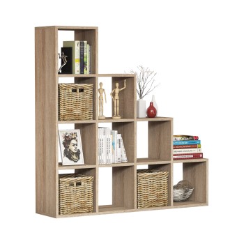 ΒΙΒΛΙΟΘΗΚΗ ΜΕΛΑΜΙΝΗΣ ART MAISON NOIBAT SONΟMA 120x30x123,6Υεκ.HM9238.12
