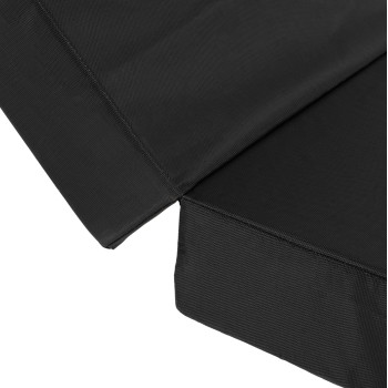 ΜΑΞΙΛΑΡΙ ΞΑΠΛΩΣΤΡΑΣ TEXTILENE ART MAISON OKOYE ΜΑΥΡΟ 198(119+79)x70x20Yεκ.