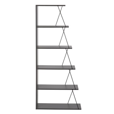 ΒΙΒΛΙΟΘΗΚΗ ART MAISON SANFRANCISCO - GRAY BLACK (65x22-24x146εκ.) ΒΙΒΛΙΟΘΗΚΗ ART MAISON SANFRANCISCO - GRAY BLACK (65x22-24x146εκ.)