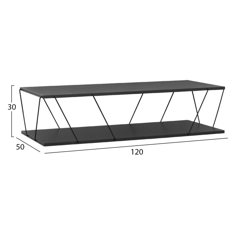 ΤΡΑΠΕΖΙ ΣΑΛΟΝΙΟΥ ART MAISON SANFRANCISCO - GRAY BLACK (120Χ50Χ30εκ.) ΤΡΑΠΕΖΙ ΣΑΛΟΝΙΟΥ ART MAISON SANFRANCISCO - GRAY BLACK (120Χ50Χ30εκ.)