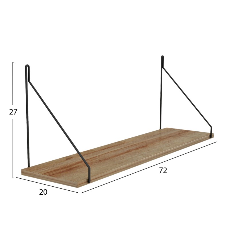 ΡΑΦΙ ΤΟΙΧΟΥ ART MAISON BOONE - NATURAL (72x20x27εκ.) ΡΑΦΙ ΤΟΙΧΟΥ ART MAISON BOONE - NATURAL (72x20x27εκ.)