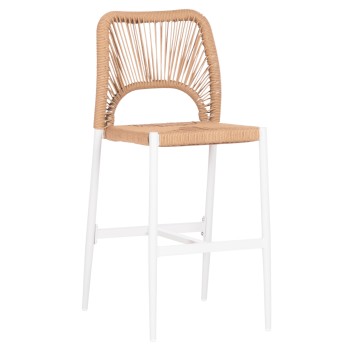 ΣΚΑΜΠΟ ART MAISON NAPERVILLE - WHITE NATURAL (46x58x95εκ.)