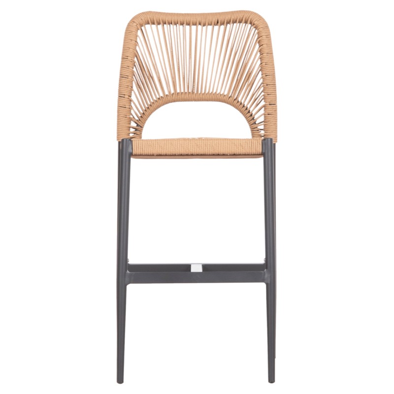 ΣΚΑΜΠΟ ART MAISON NAPERVILLE - CHARCOAL NATURAL (46x58x95εκ.)