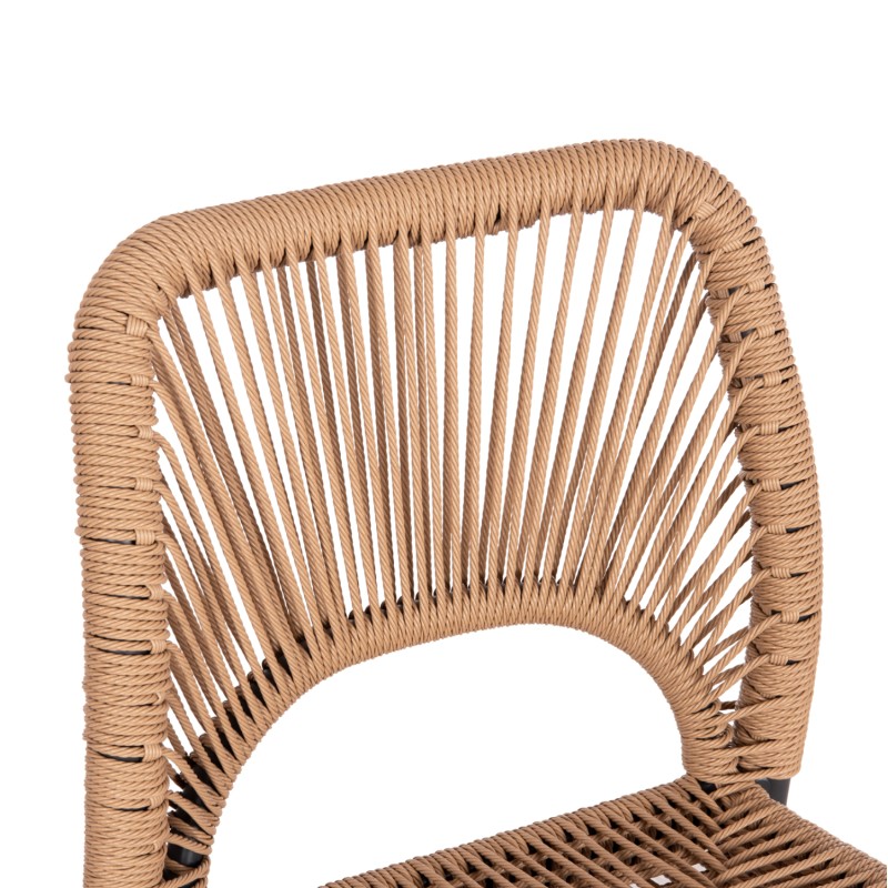 ΣΚΑΜΠΟ ART MAISON NAPERVILLE - CHARCOAL NATURAL (46x58x95εκ.)