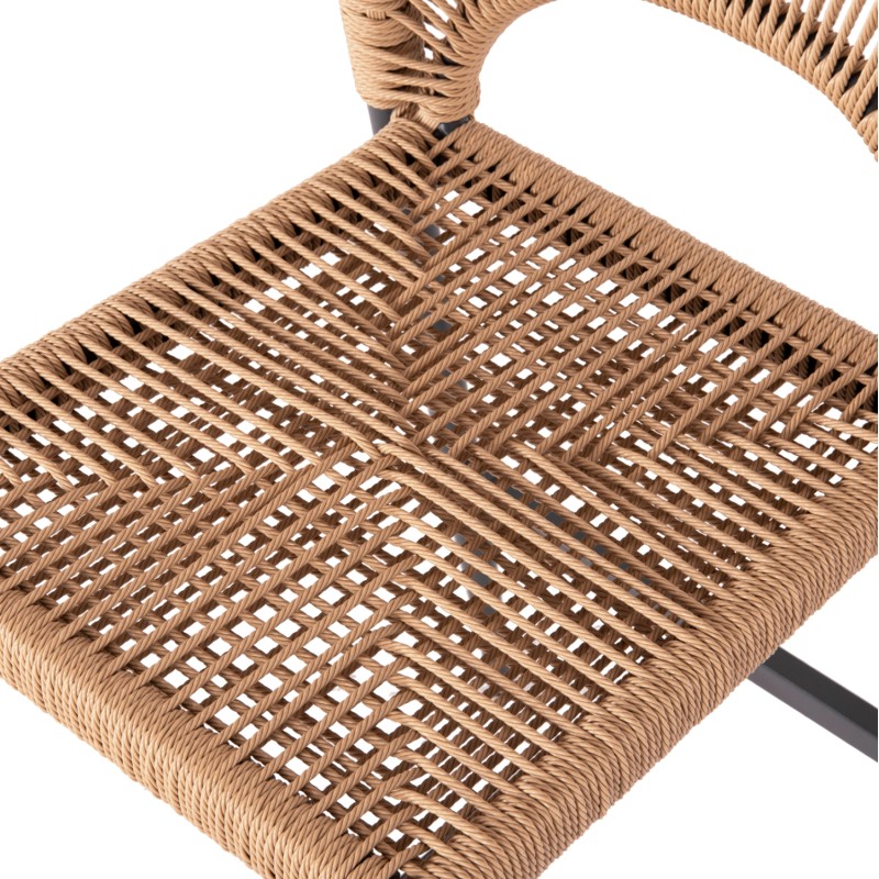 ΣΚΑΜΠΟ ART MAISON NAPERVILLE - CHARCOAL NATURAL (46x58x95εκ.)