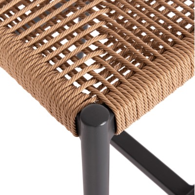 ΣΚΑΜΠΟ ART MAISON NAPERVILLE - CHARCOAL NATURAL (46x58x95εκ.)