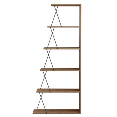 ΒΙΒΛΙΟΘΗΚΗ ART MAISON SANFRANCISCO - NATURAL BLACK (65x22-24x146εκ.) ΒΙΒΛΙΟΘΗΚΗ ART MAISON SANFRANCISCO - NATURAL BLACK (65x22-24x146εκ.)