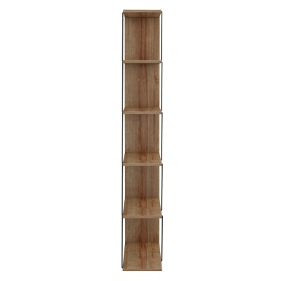 ΒΙΒΛΙΟΘΗΚΗ ART MAISON SANFRANCISCO - NATURAL BLACK (65x22-24x146εκ.) ΒΙΒΛΙΟΘΗΚΗ ART MAISON SANFRANCISCO - NATURAL BLACK (65x22-24x146εκ.)