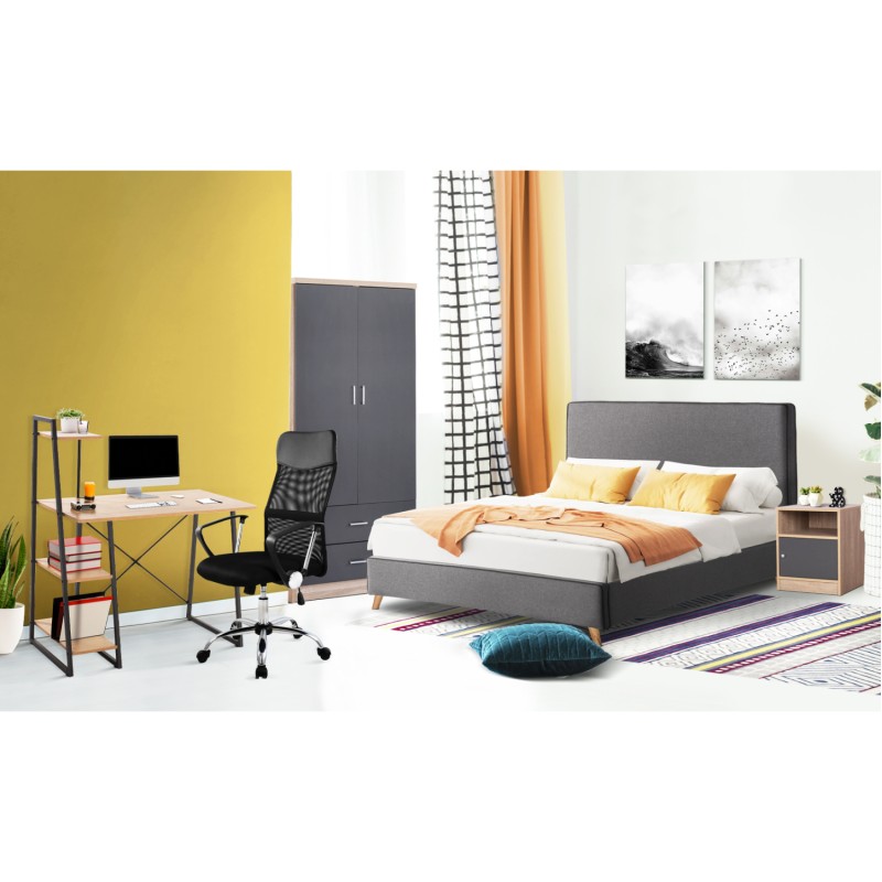 Φοιτητικό πακέτο επίπλων υπνοδωματίου σετ 5 τεμαχίων Art Maison Middletown (172x214x112Υεκ.)