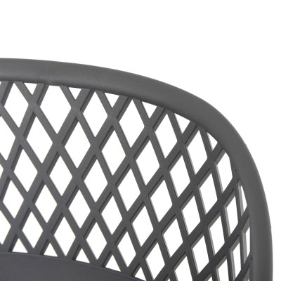 ΣΚΑΜΠΟ ΜΠΑΡ ART MAISON FORLAUDERDALE - GRAY BLACK (46x48x99εκ.)