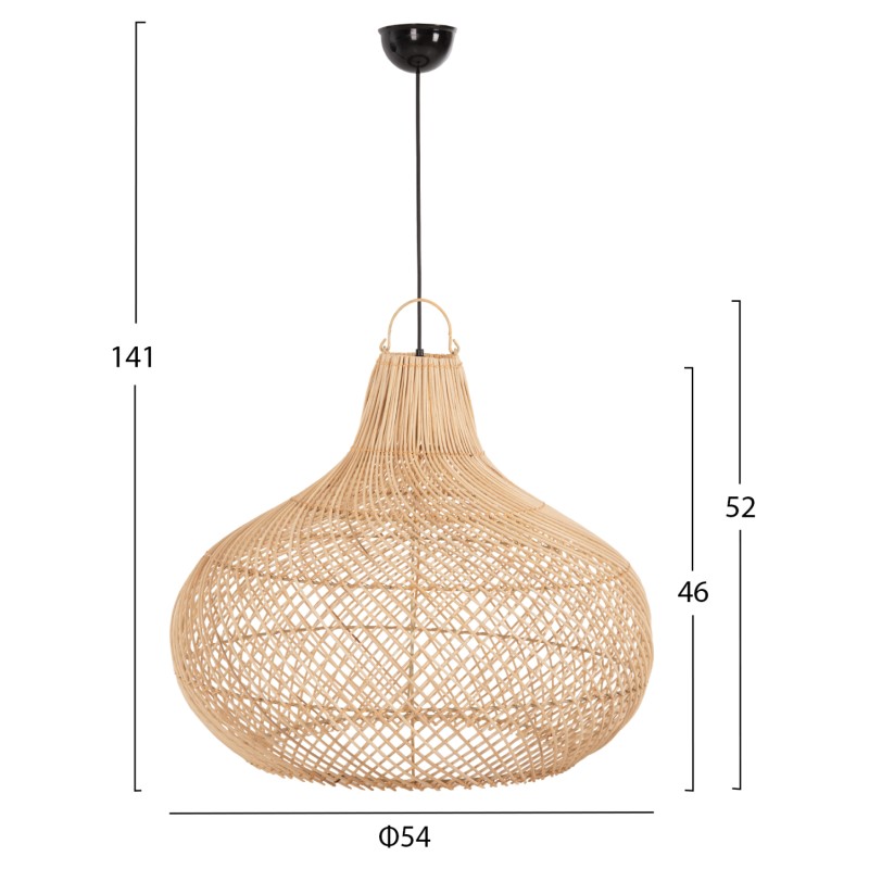 ΦΩΤΙΣΤΙΚΟ ΟΡΟΦΗΣ ART MAISON SAURON ΚΡΕΜΑΣΤΟ ΦΥΣΙΚΟ RATTAN ΣΕ ΦΥΣΙΚΟ ΧΡΩΜΑ Φ54x46-141Υεκ. ΦΩΤΙΣΤΙΚΟ ΟΡΟΦΗΣ ART MAISON SAURON ΚΡΕΜΑΣΤΟ ΦΥΣΙΚΟ RATTAN ΣΕ ΦΥΣΙΚΟ ΧΡΩΜΑ Φ54x46-141Υεκ.
