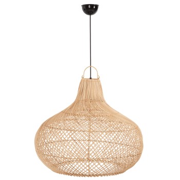 ΦΩΤΙΣΤΙΚΟ ΟΡΟΦΗΣ ART MAISON SAURON ΚΡΕΜΑΣΤΟ ΦΥΣΙΚΟ RATTAN ΣΕ ΦΥΣΙΚΟ ΧΡΩΜΑ Φ54x46-141Υεκ.