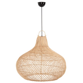 ΦΩΤΙΣΤΙΚΟ ΟΡΟΦΗΣ ART MAISON SAURON ΚΡΕΜΑΣΤΟ ΦΥΣΙΚΟ RATTAN ΣΕ ΦΥΣΙΚΟ ΧΡΩΜΑ Φ54x46-141Υεκ.