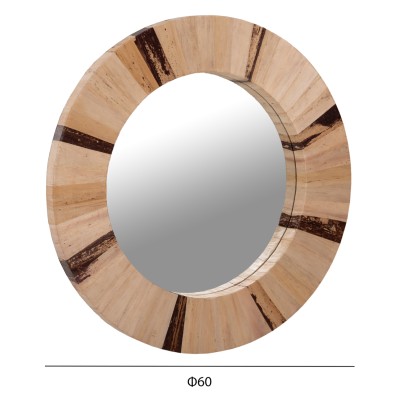 ΚΑΘΡΕΠΤΗΣ ΤΟΙΧΟΥ ART MAISON AMERICA - NATURAL (Φ60x4εκ.) ΚΑΘΡΕΠΤΗΣ ΤΟΙΧΟΥ ART MAISON AMERICA - NATURAL (Φ60x4εκ.)
