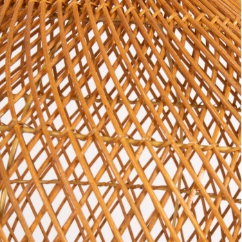 ΦΩΤΙΣΤΙΚΟ ΟΡΟΦΗΣ ART MAISON SERSI ΚΡΕΜΑΣΤΟ RATTAN ΣΕ ΦΥΣΙΚΟ ΧΡΩΜΑ Φ41x137Υεκ.