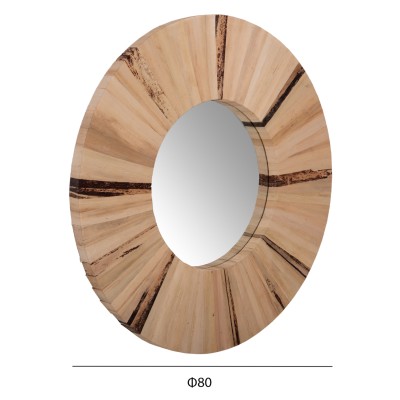 ΚΑΘΡΕΠΤΗΣ ΤΟΙΧΟΥ ART MAISON AMERICA - NATURAL (Φ80x4εκ.) ΚΑΘΡΕΠΤΗΣ ΤΟΙΧΟΥ ART MAISON AMERICA - NATURAL (Φ80x4εκ.)