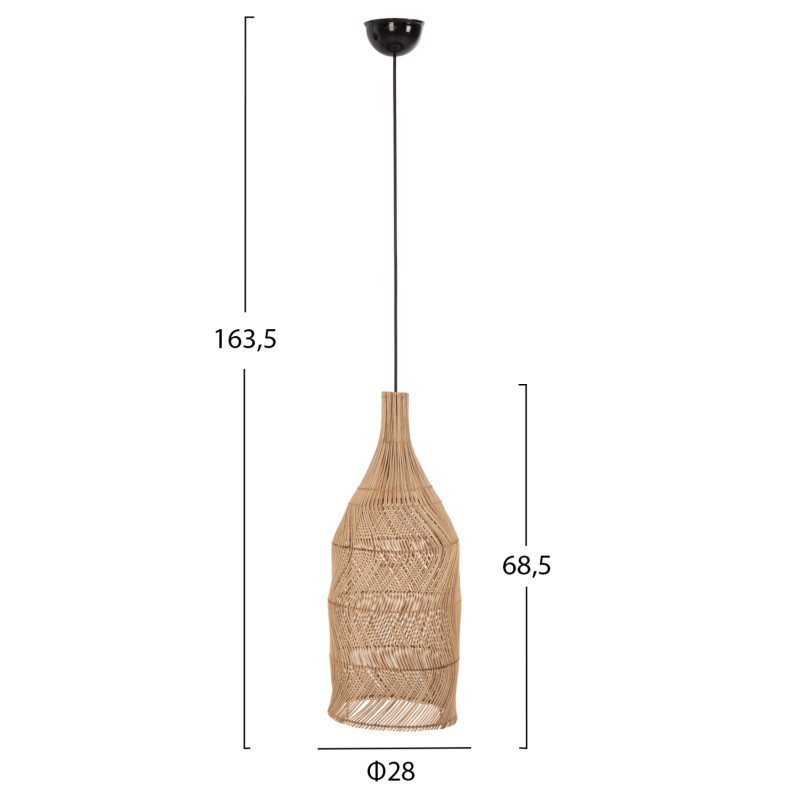 ΦΩΤΙΣΤΙΚΟ ΟΡΟΦΗΣ ART MAISON SHADU ΚΡΕΜΑΣΤΟ ΑΠΟ RATTAN ΣΕ ΦΥΣΙΚΟ ΧΡΩΜΑ Φ28x163,5Yεκ. ΦΩΤΙΣΤΙΚΟ ΟΡΟΦΗΣ ART MAISON SHADU ΚΡΕΜΑΣΤΟ ΑΠΟ RATTAN ΣΕ ΦΥΣΙΚΟ ΧΡΩΜΑ Φ28x163,5Yεκ.