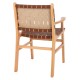 Καρέκλα Art Maison Kahlo - Natural Brown (62x59x86εκ.)