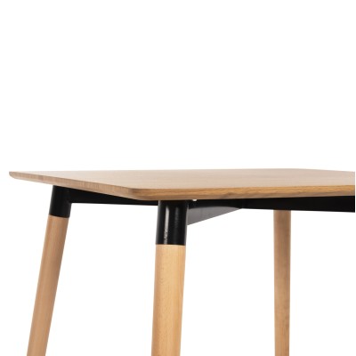 ΤΡΑΠΕΖΙ ART MAISON SYNNYVALE - NATURAL (80Χ80Χ74εκ)