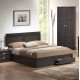 Κρεβάτι με 2 Συρτάρια Art Maison Camden - Wenge (Για Στρώμα 120x200εκ.)﻿