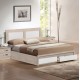 Κρεβάτι με 2 Συρτάρια Art Maison Camden - Natural White (Για Στρώμα 120x200εκ.)﻿