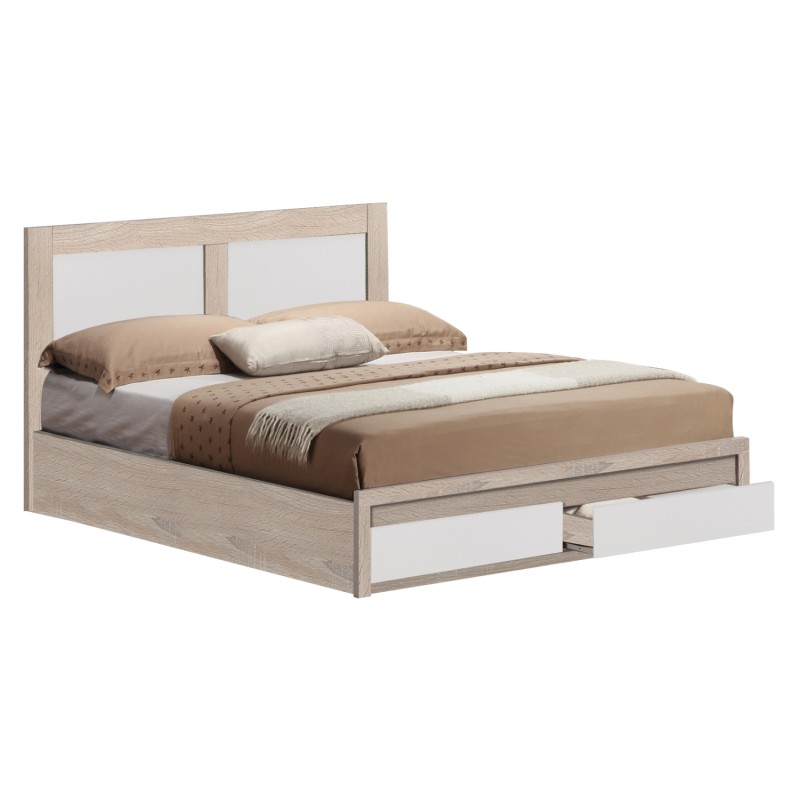 Κρεβάτι με 2 Συρτάρια Art Maison Camden - Natural White (Για Στρώμα 120x200εκ.) Κρεβάτι με 2 Συρτάρια Art Maison Camden - Natural White (Για Στρώμα 120x200εκ.)