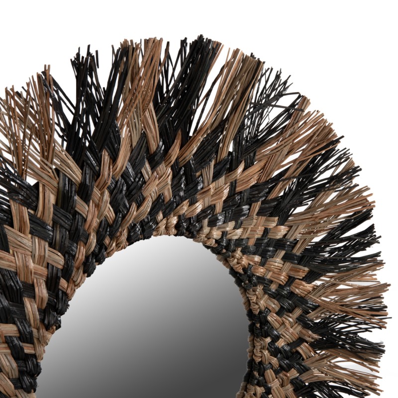 Καθρέπτης Τοίχου Art Maison Skookum - Black Natural (Φ70cm) Καθρέπτης Τοίχου Art Maison Skookum - Black Natural (Φ70cm)