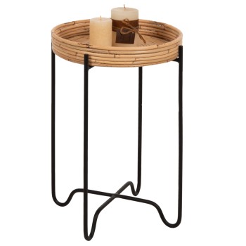 Βοηθητικό Τραπεζάκι Art Maison Katrielle - Natural (Φ32x48εκ.) Βοηθητικό Τραπεζάκι Art Maison Katrielle - Natural (Φ32x48εκ.)