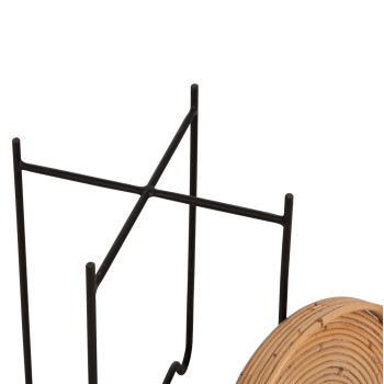 Βοηθητικό Τραπεζάκι Art Maison Katrielle - Natural (Φ32x48εκ.)