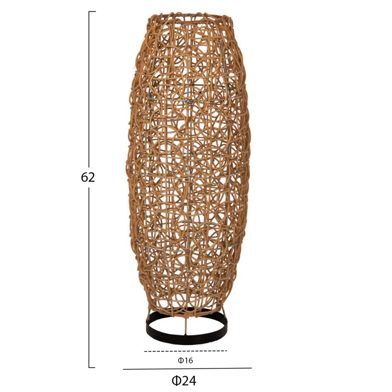 ΦΩΤΙΣΤΙΚΟ ΟΡΟΦΗΣ ART MAISON ULTIMO RATTAN ΣΕ ΦΥΣΙΚΟ ΧΡΩΜΑ Φ24x62Yεκ. ΦΩΤΙΣΤΙΚΟ ΟΡΟΦΗΣ ART MAISON ULTIMO RATTAN ΣΕ ΦΥΣΙΚΟ ΧΡΩΜΑ Φ24x62Yεκ.