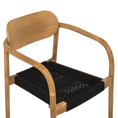 Πολυθρόνα Art Maison Conleth - Natural Black (55x54x80εκ.) Πολυθρόνα Art Maison Conleth - Natural Black (55x54x80εκ.)
