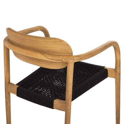 Πολυθρόνα Art Maison Conleth - Natural Black (55x54x80εκ.) Πολυθρόνα Art Maison Conleth - Natural Black (55x54x80εκ.)